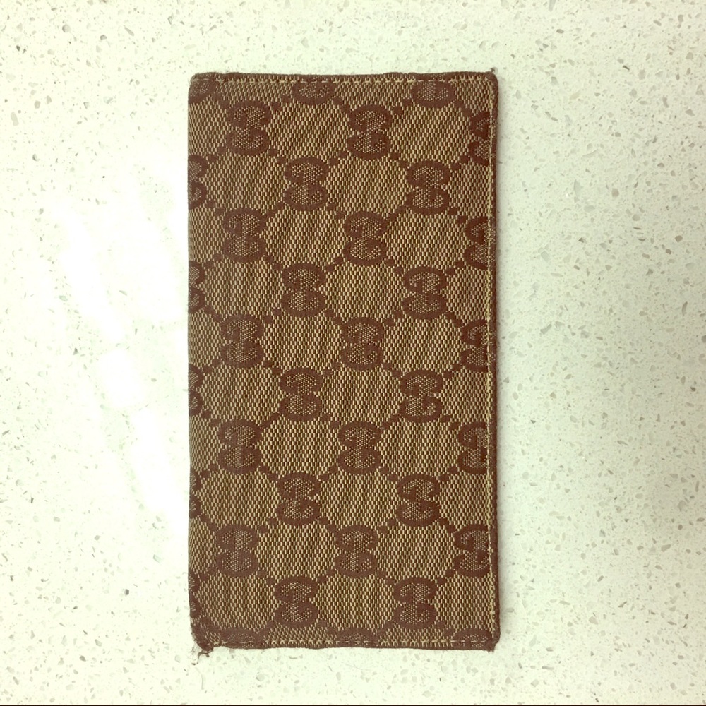 Gucci checkbook cover